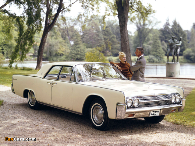 Pictures of Lincoln Continental Sedan (53A) 1963 (640 x 480)
