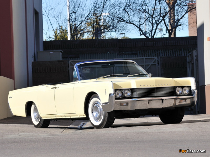 Pictures of Lincoln Continental Convertible (74A) 1966 (800 x 600)