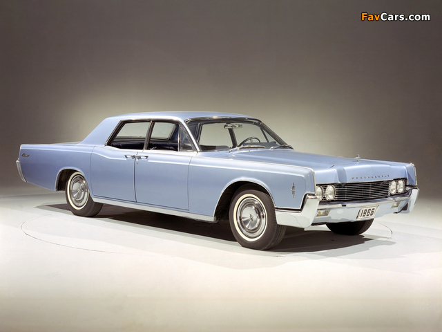Pictures of Lincoln Continental Sedan 1966 (640 x 480)