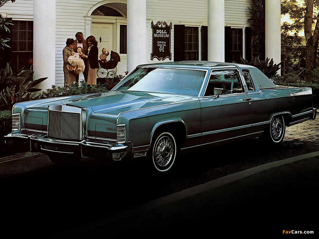 Pictures of Lincoln Continental Town Coupe 1979 (1024 x 768)