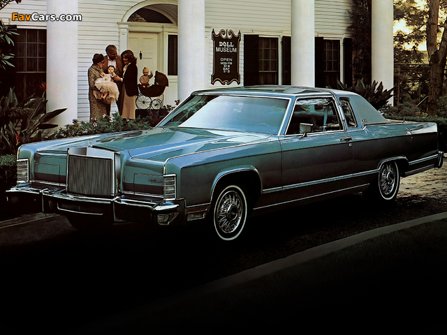 Pictures of Lincoln Continental Town Coupe 1979 (640 x 480)
