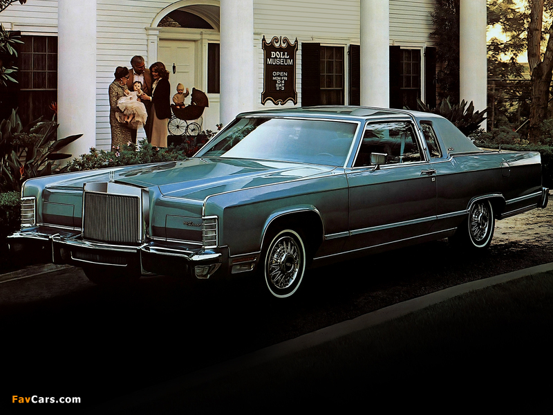 Pictures of Lincoln Continental Town Coupe 1979 (800 x 600)
