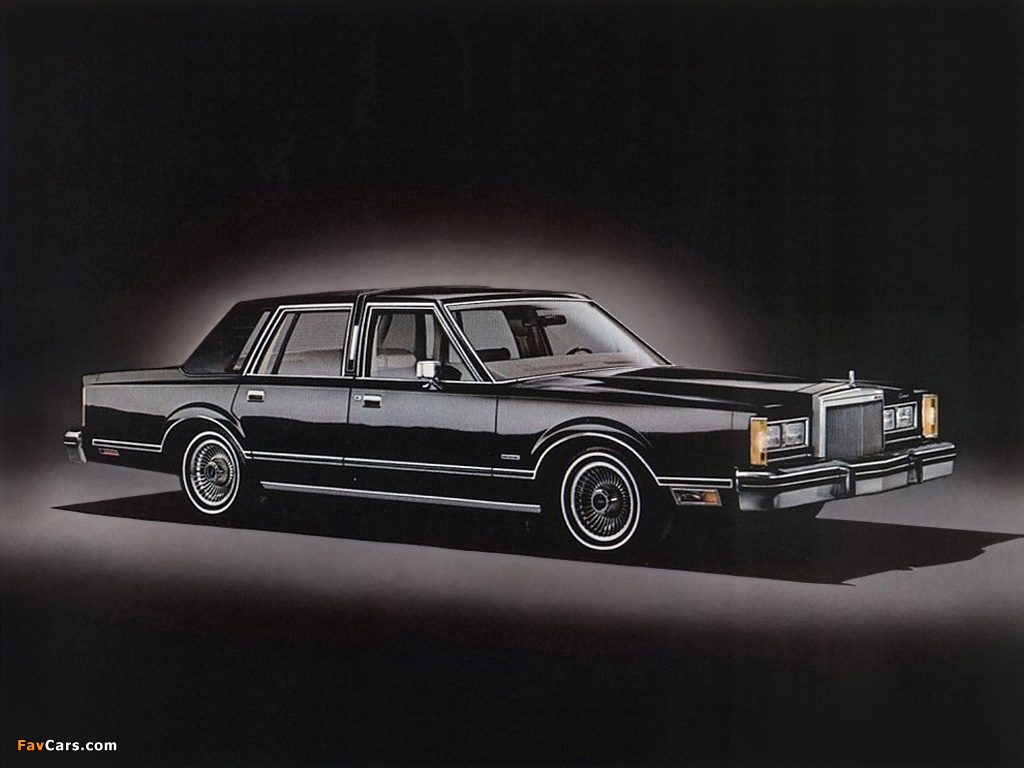 Pictures of Lincoln Continental Town Car 1980 (1024 x 768)