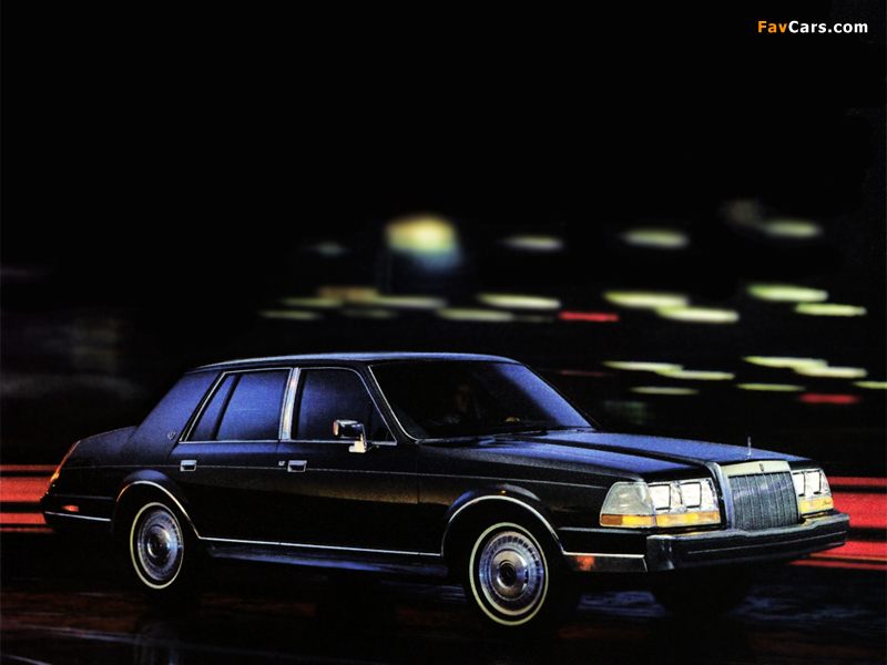 Pictures of Lincoln Continental 1984–87 (800 x 600)