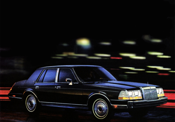 Pictures of Lincoln Continental 1984–87