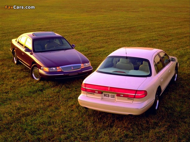 Pictures of Lincoln Continental 1995–98 (640 x 480)