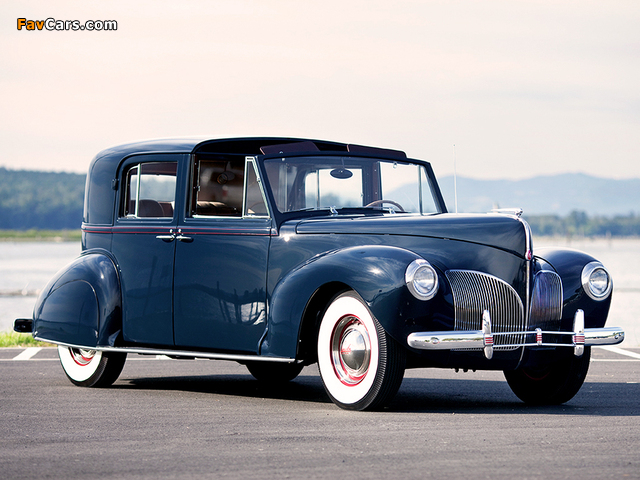 Lincoln Continental Town Car by Brunn 1941 wallpapers (640 x 480)