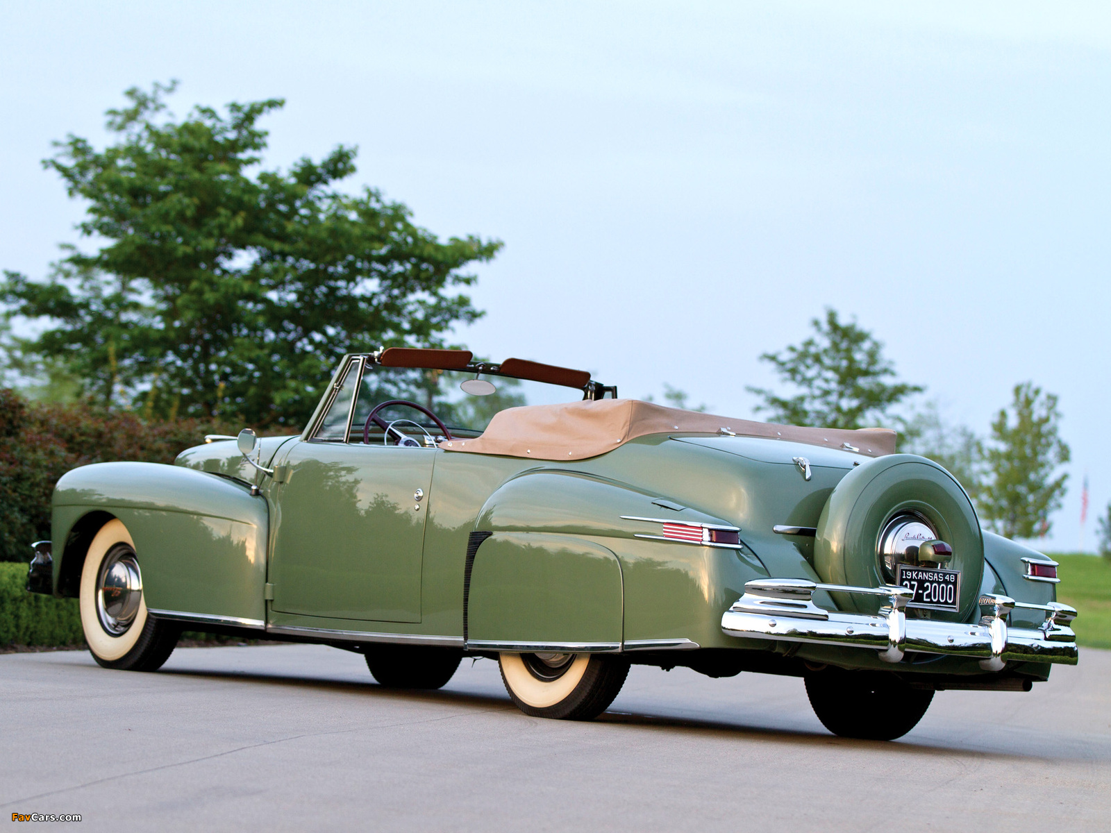 Lincoln Continental Cabriolet 1947–48 wallpapers (1600 x 1200)