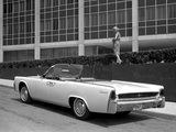 Lincoln Continental Convertible 1962 wallpapers