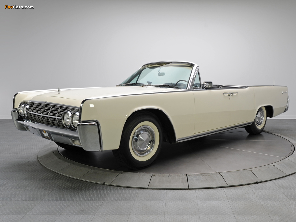 Lincoln Continental Convertible 1962 wallpapers (1024 x 768)