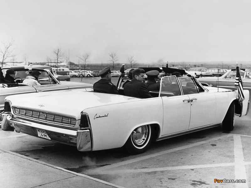 Lincoln Continental Convertible 1963 wallpapers (800 x 600)