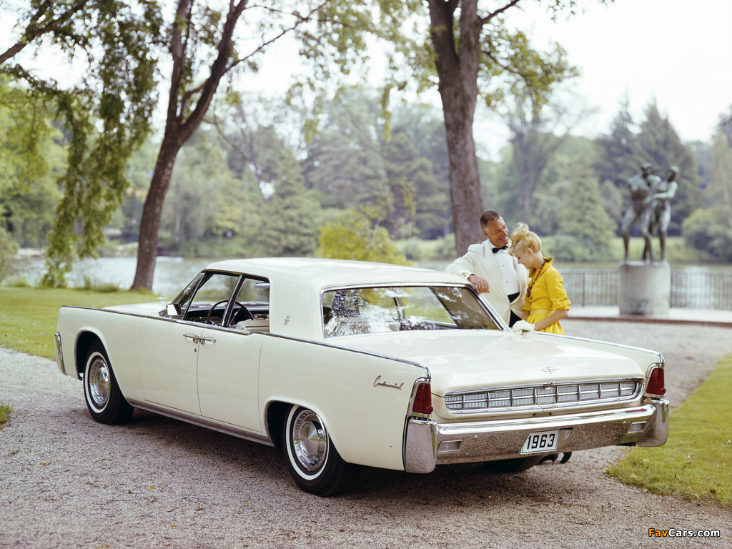 Lincoln Continental Sedan (53A) 1963 wallpapers (1024 x 768)