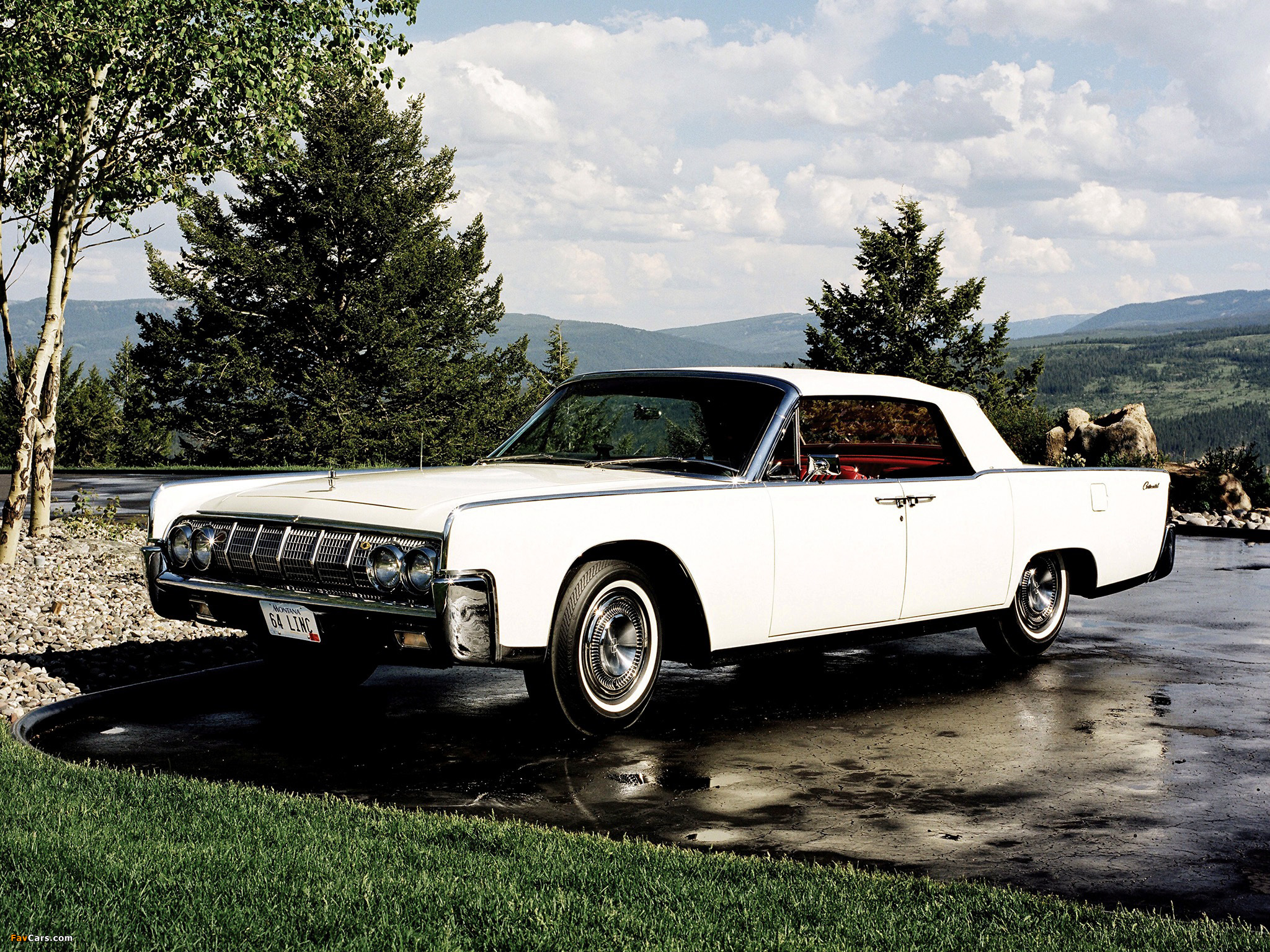 Lincoln Continental Convertible (74A) 1964 wallpapers (2048 x 1536)