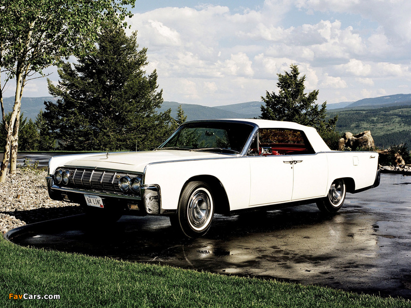 Lincoln Continental Convertible (74A) 1964 wallpapers (800 x 600)