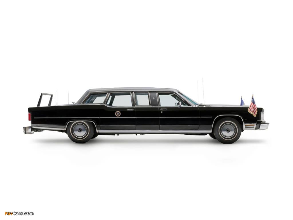 Lincoln Continental Presidential Limousine 1972 wallpapers (1024 x 768)