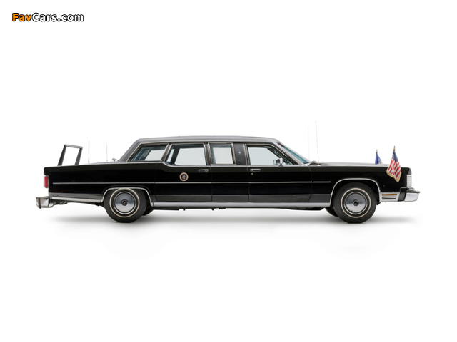 Lincoln Continental Presidential Limousine 1972 wallpapers (640 x 480)