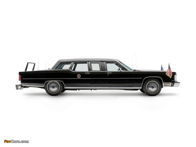Lincoln Continental Presidential Limousine 1972 wallpapers (800 x 600)