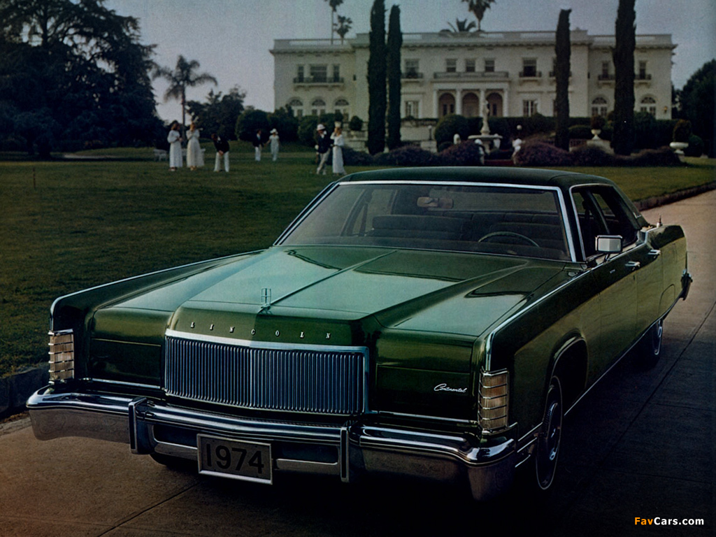 Lincoln Continental Sedan (53A) 1974 wallpapers (1024 x 768)
