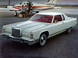 Lincoln Continental Town Coupe 1977 wallpapers