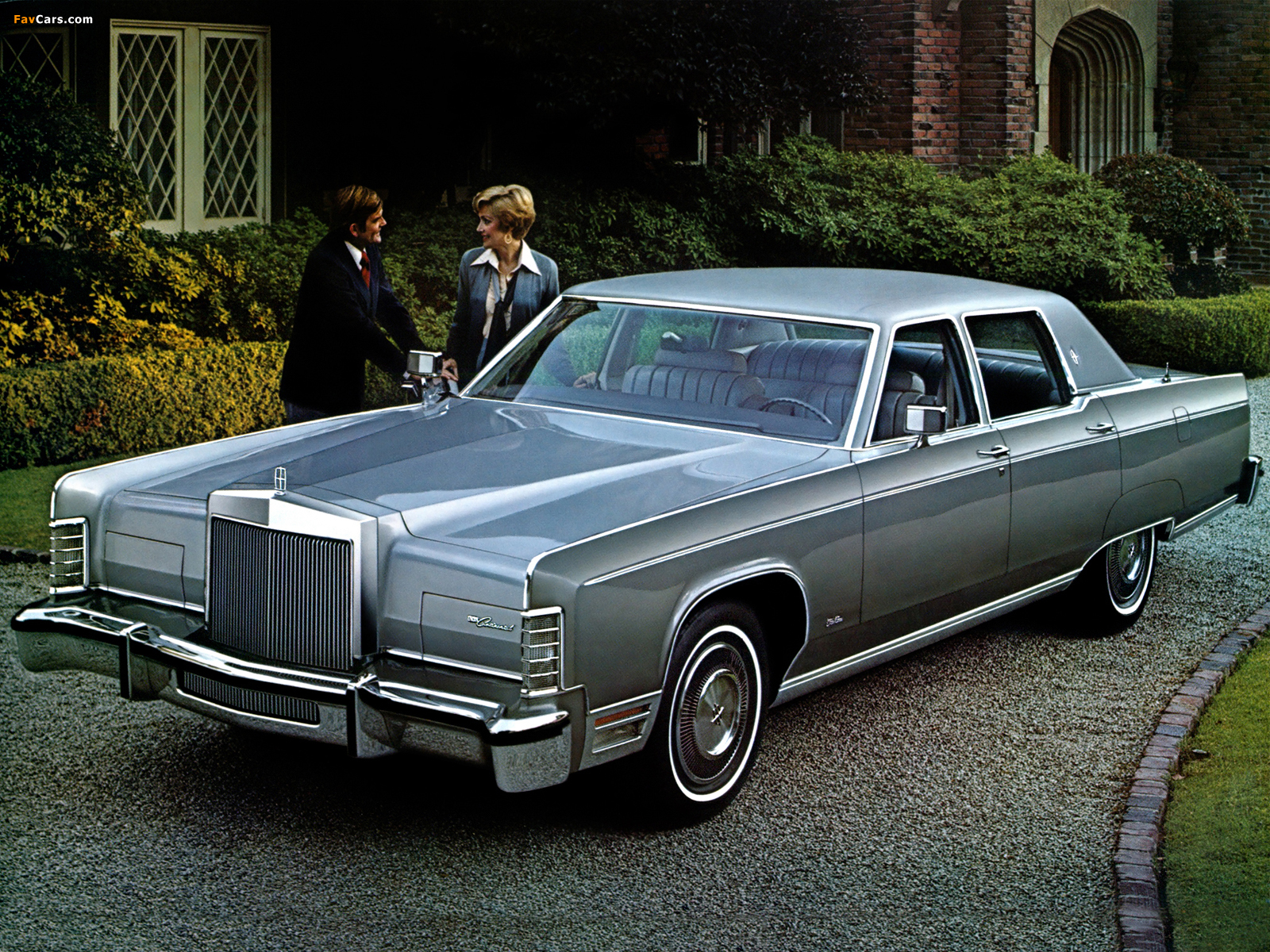 Lincoln Continental Town Car 1977 wallpapers (1600 x 1200)