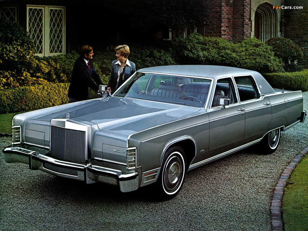 Lincoln Continental Town Car 1977 wallpapers (1024 x 768)