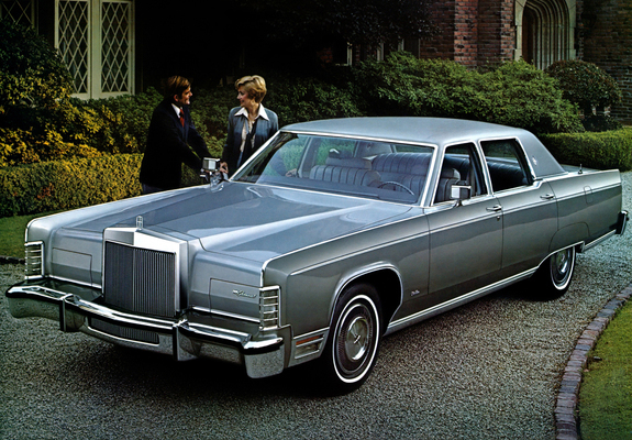 Lincoln Continental Town Car 1977 wallpapers