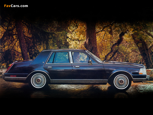 Lincoln Continental 1984–87 wallpapers (640 x 480)