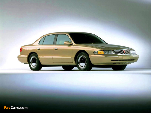 Lincoln Continental 1995–98 wallpapers (640 x 480)