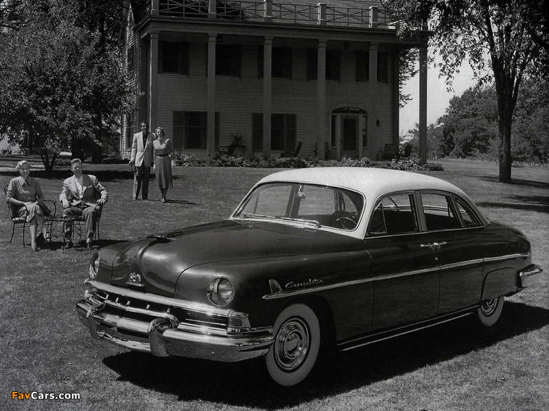 Images of Lincoln Cosmopolitan Sport Sedan (H-74) 1951 (800 x 600)