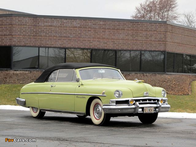 Pictures of Lincoln Cosmopolitan Convertible 1951 (640 x 480)