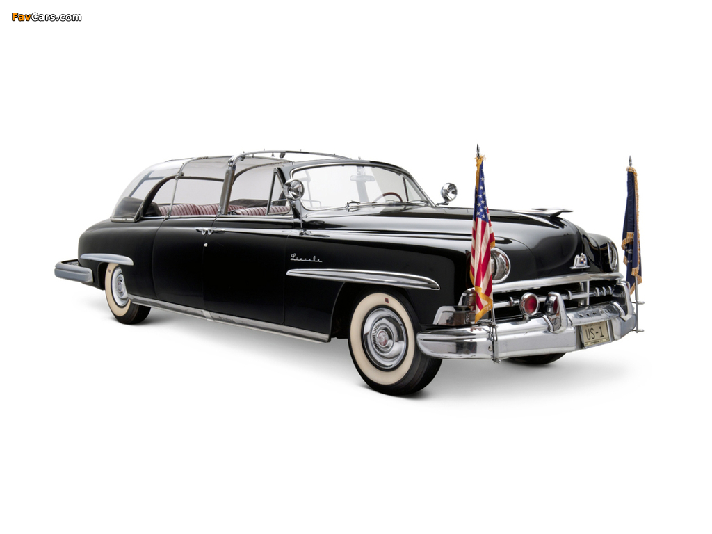 Lincoln Cosmopolitan Presidential Limousine 1950 wallpapers (1024 x 768)