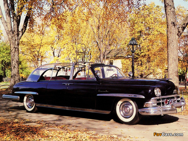 Lincoln Cosmopolitan Presidential Limousine 1950 wallpapers (640 x 480)