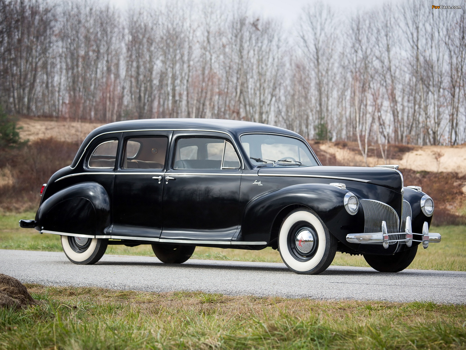 Lincoln Custom Limousine 1941 wallpapers (1600 x 1200)