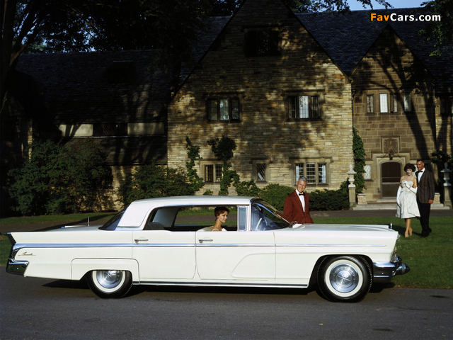 Lincoln Landau 4-door Hardtop (57A) 1960 wallpapers (640 x 480)