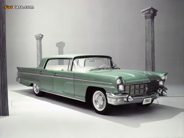 Lincoln Landau 4-door Hardtop (57A) 1960 wallpapers (640 x 480)