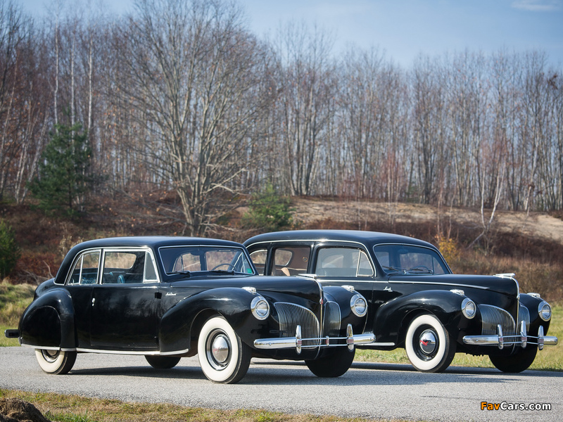 Lincoln Continental Coupe & Custom Limousine 1941 photos (800 x 600)