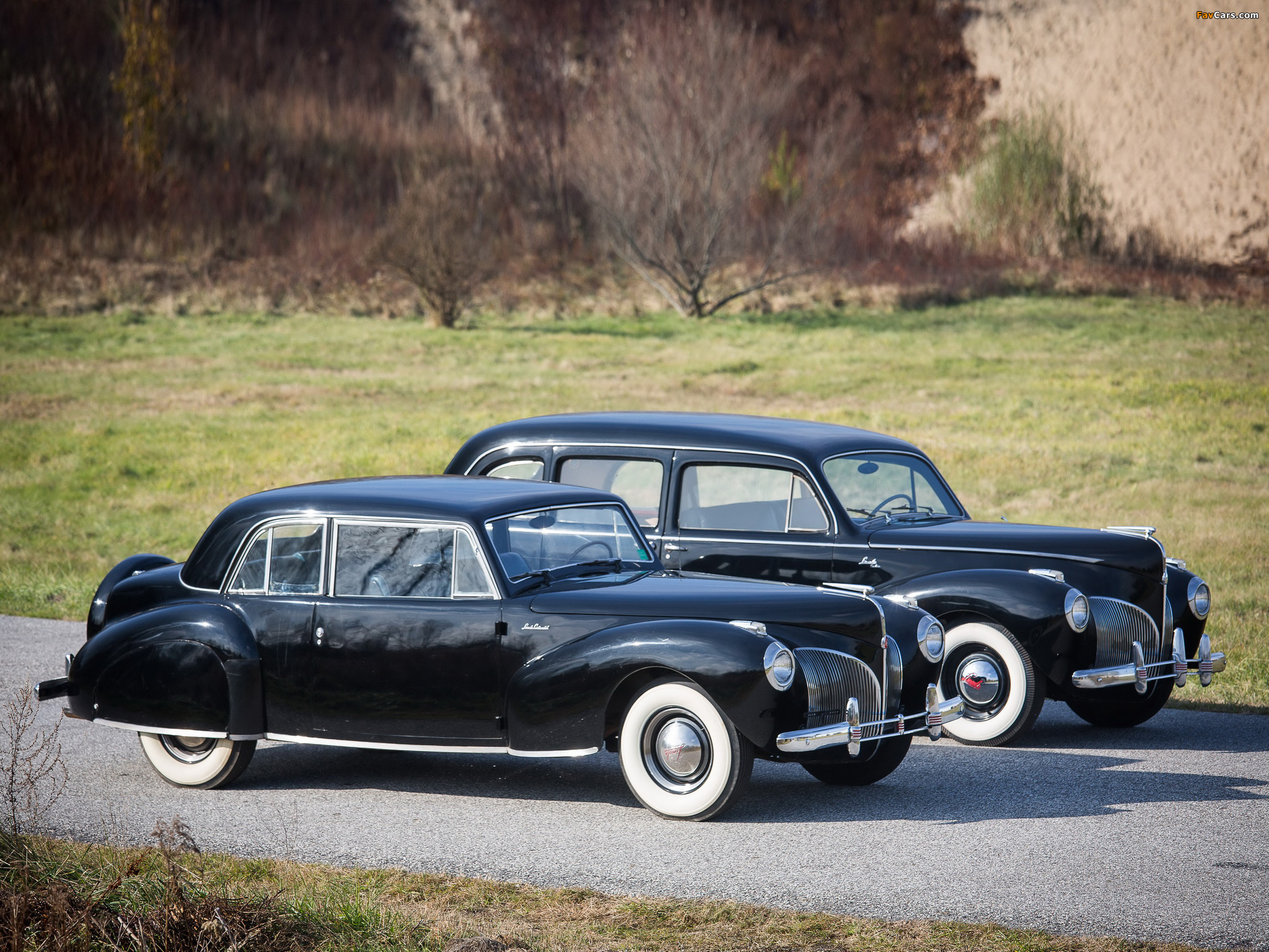 Lincoln Continental Coupe & Custom Limousine 1941 pictures (2048 x 1536)