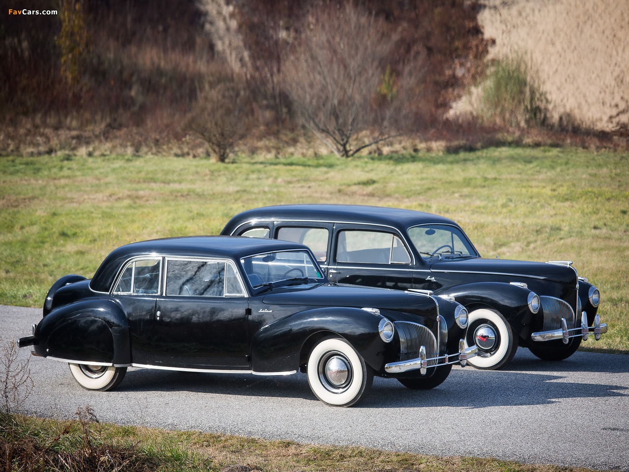 Lincoln Continental Coupe & Custom Limousine 1941 pictures (1280 x 960)