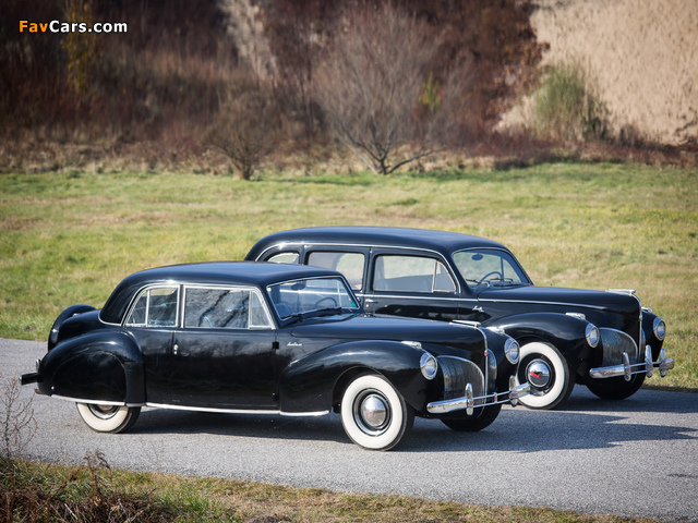 Lincoln Continental Coupe & Custom Limousine 1941 pictures (640 x 480)