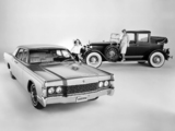 Lincoln Continental 4-Door Sedan 1968 & Lincoln Town Car 1925 wallpapers