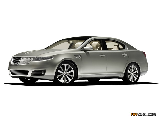 Lincoln MKS Concept 2006 pictures (640 x 480)