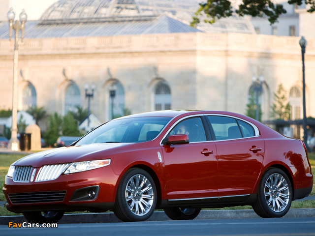 Lincoln MKS 2008–12 images (640 x 480)