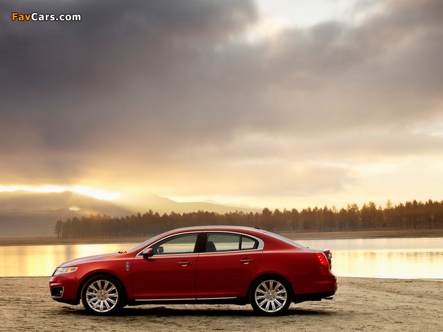 Lincoln MKS 2008–12 wallpapers (640 x 480)