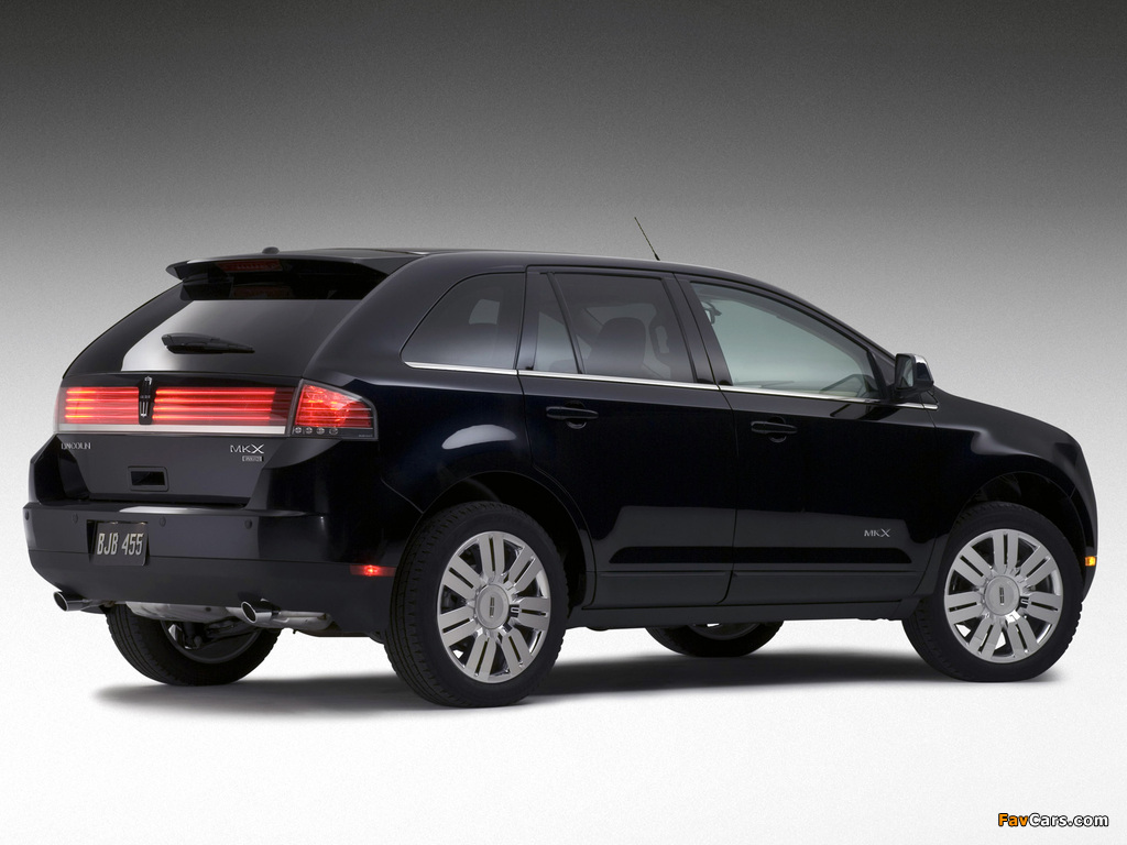 Lincoln MKX 2006–10 wallpapers (1024 x 768)