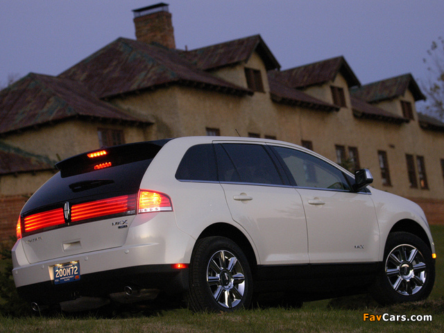 Lincoln MKX 2006–10 wallpapers (640 x 480)