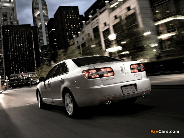 Lincoln MKZ 2006–09 wallpapers (640 x 480)