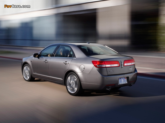 Lincoln MKZ Hybrid 2010 wallpapers (640 x 480)