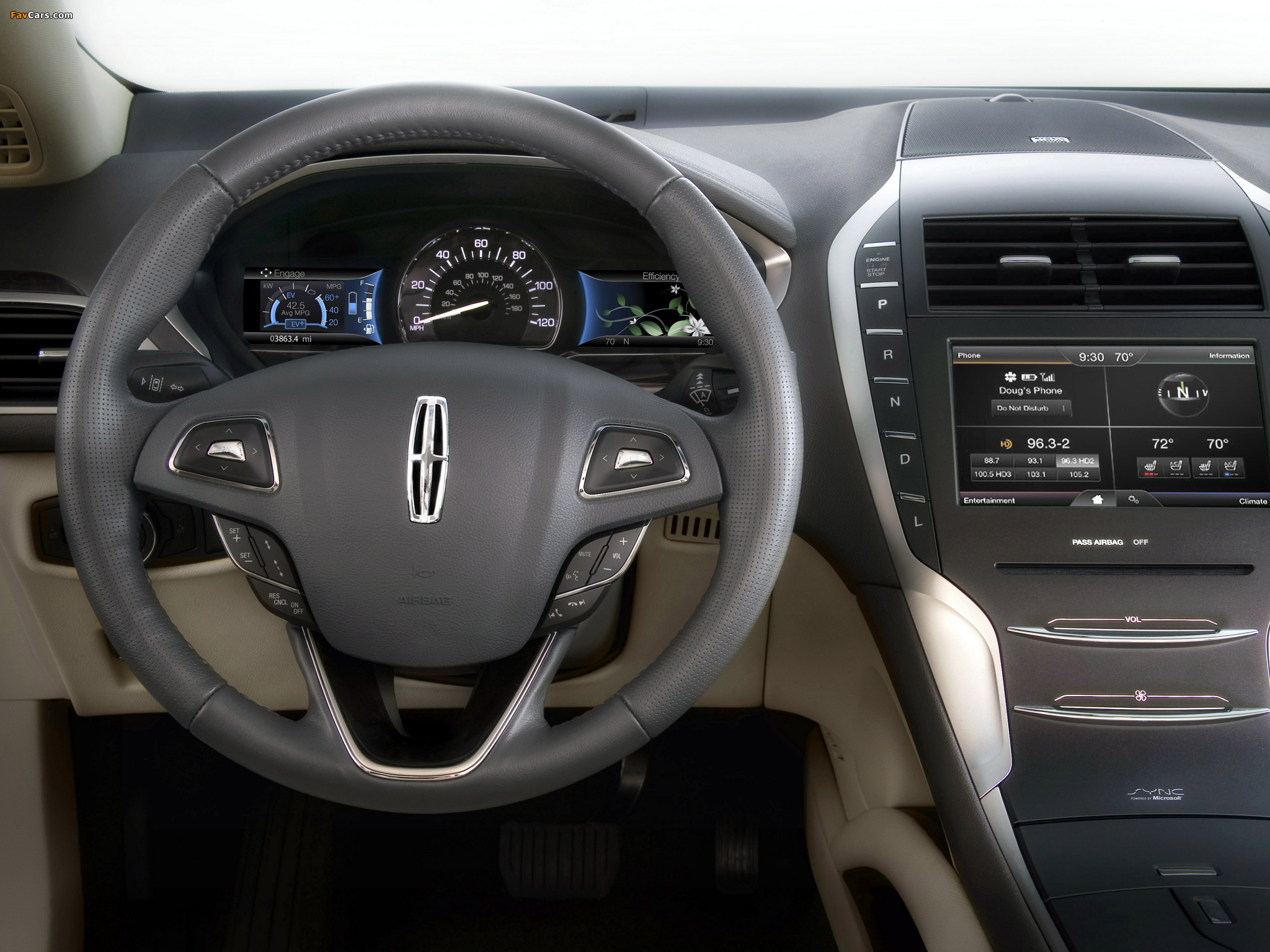Lincoln MKZ Hybrid 2012 pictures (2048 x 1536)