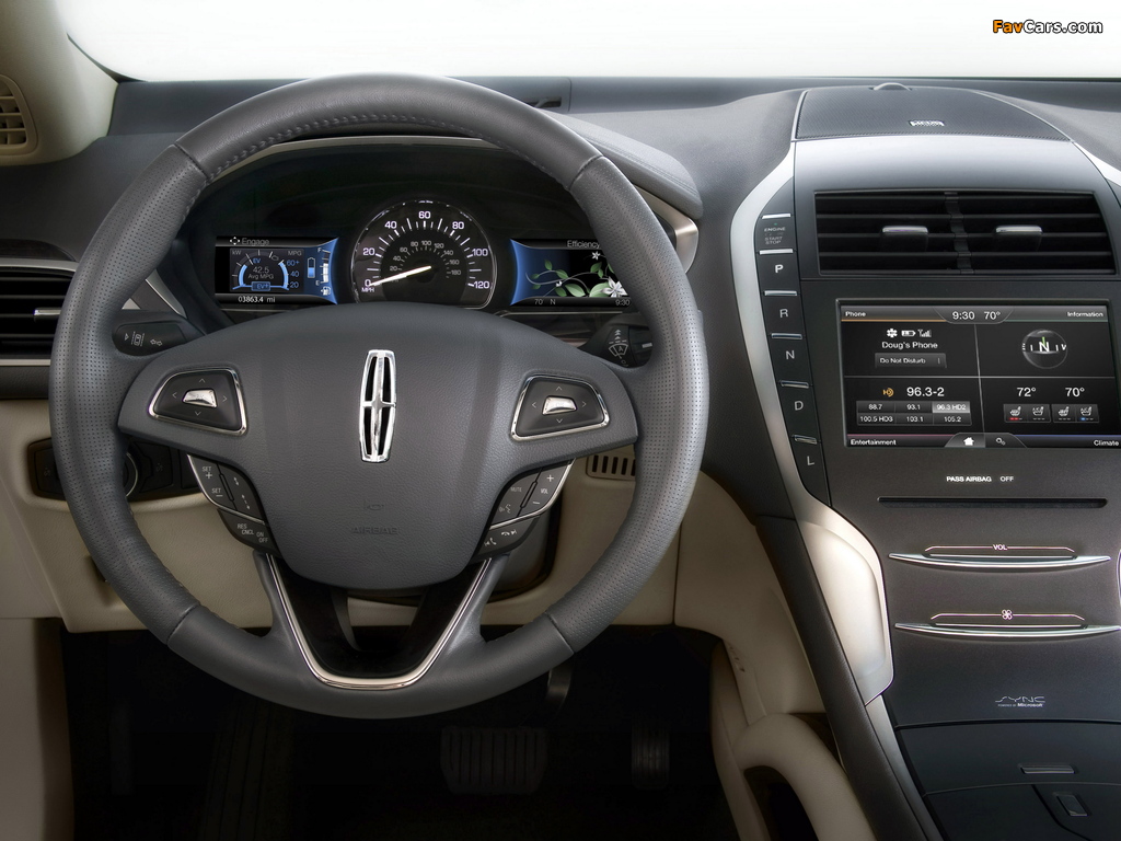 Lincoln MKZ Hybrid 2012 pictures (1024 x 768)