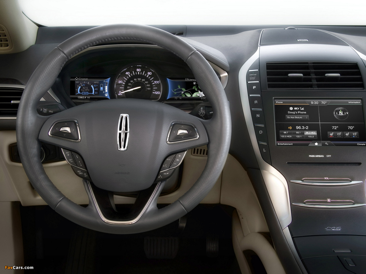 Lincoln MKZ Hybrid 2012 pictures (1280 x 960)